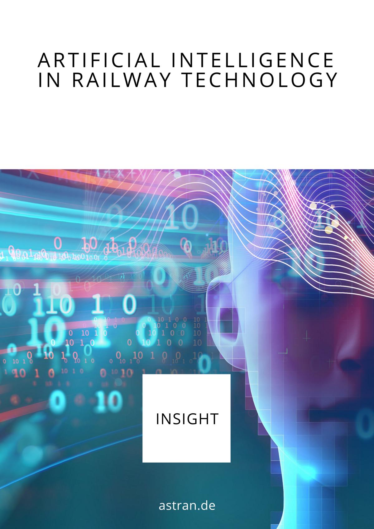 Künstliche Intelligenz in der Bahntechnik - Deckblatt en