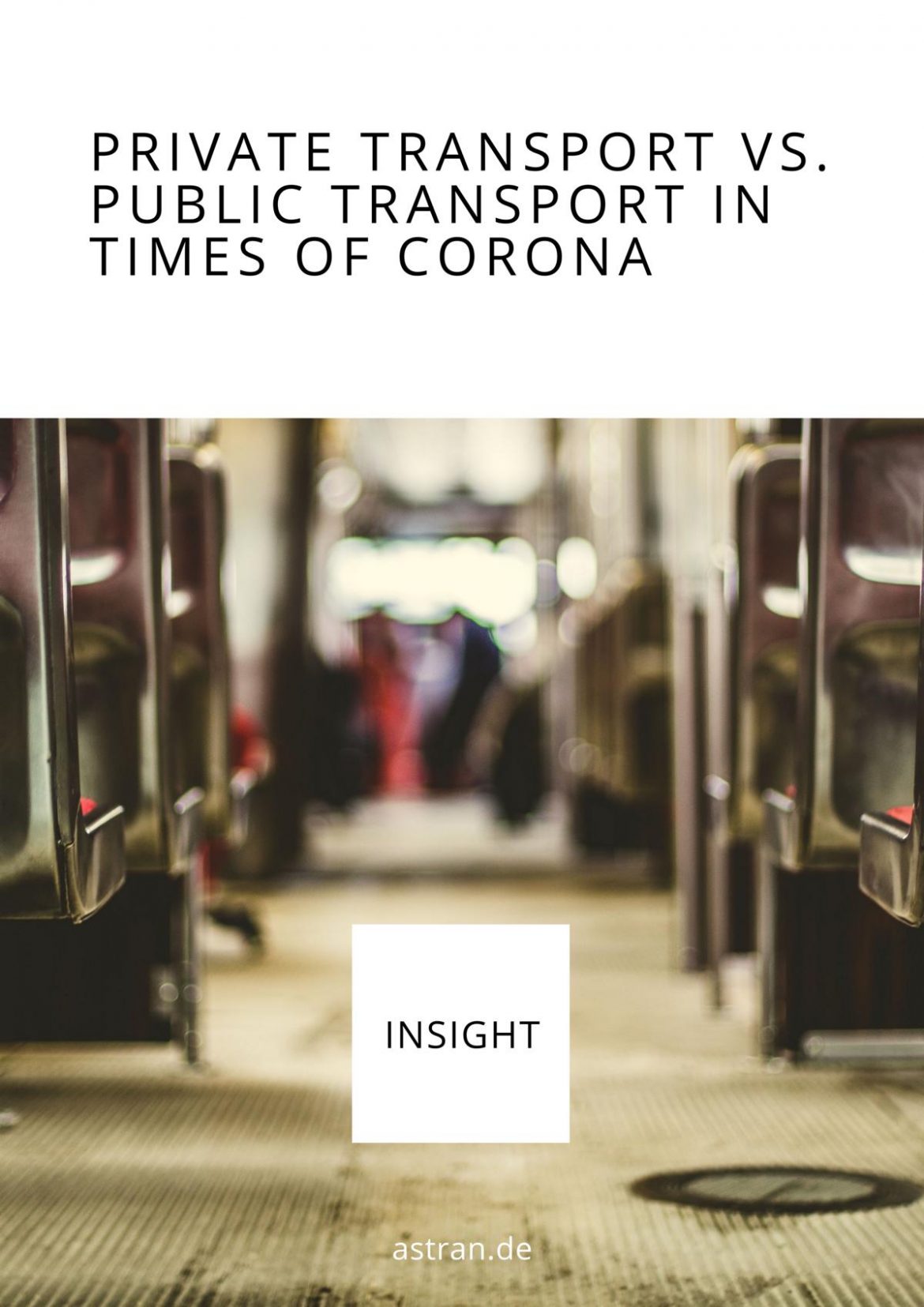 Privat transport vs. public transport in times of corona