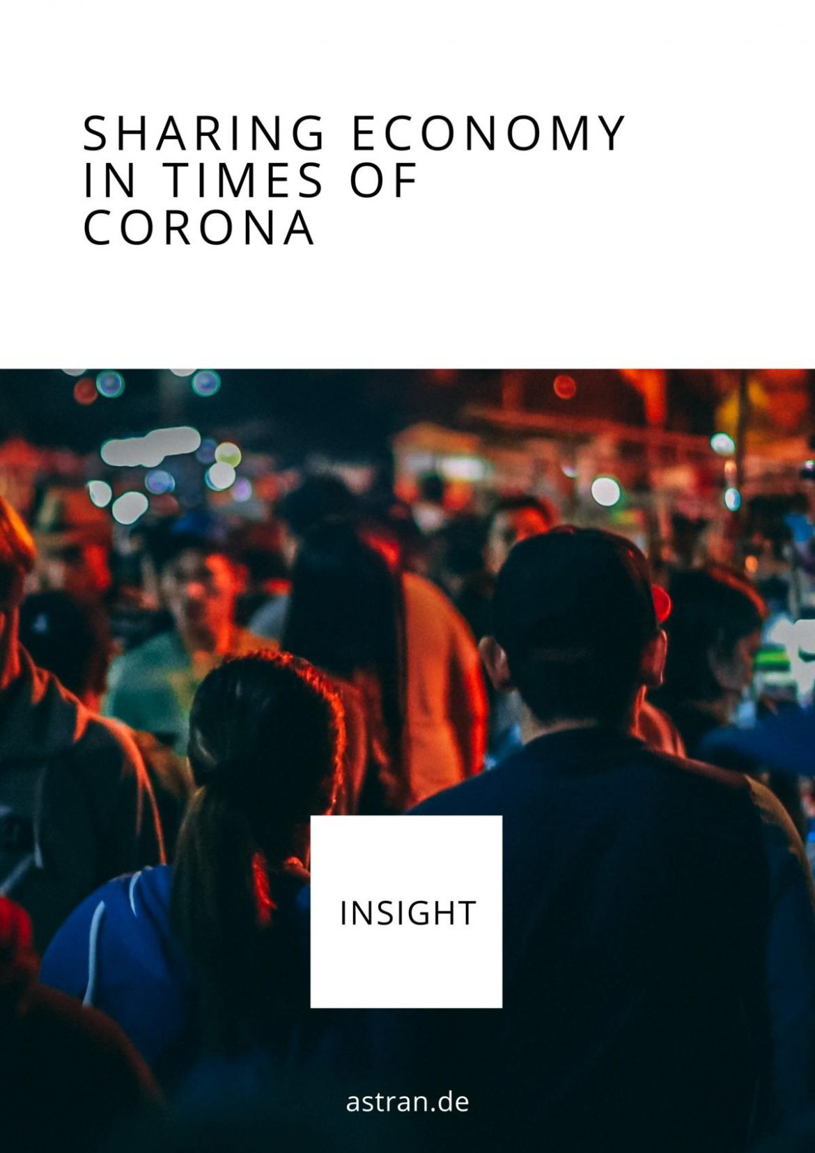 Sharing Economy in times of corona