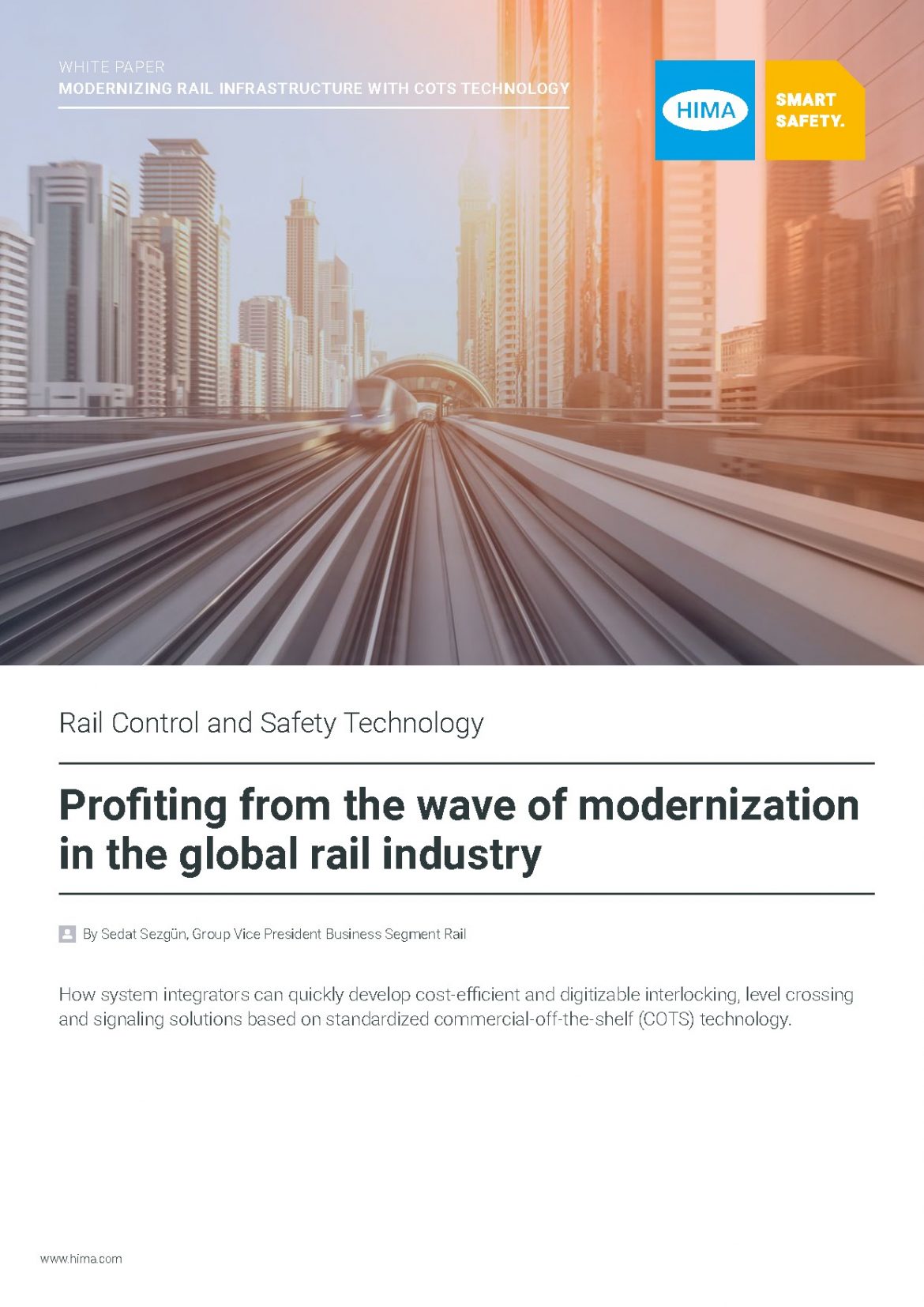 Profiting from the wave of modernization in the global rail industry