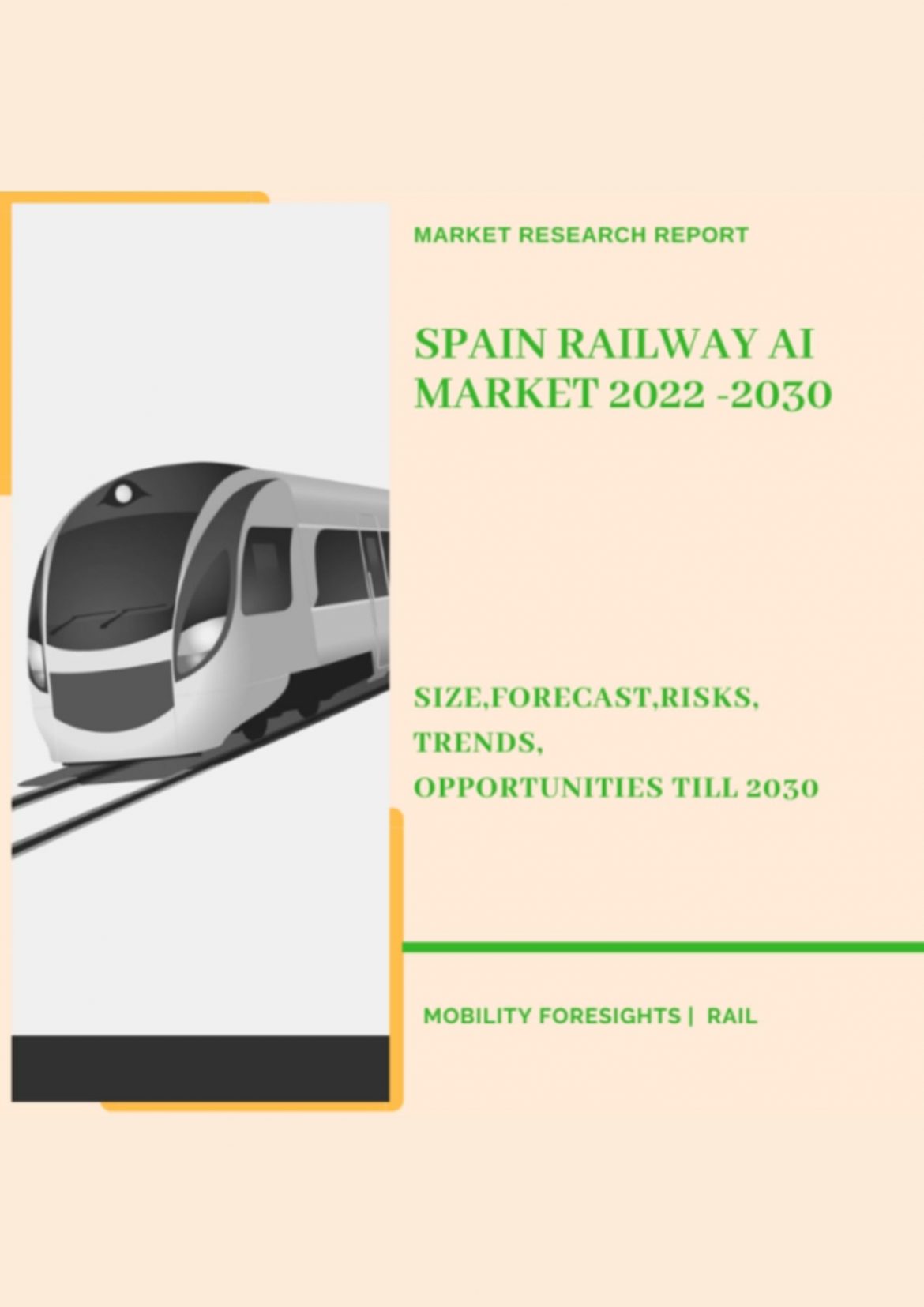 Spain Railway AI Market 2022 -2030