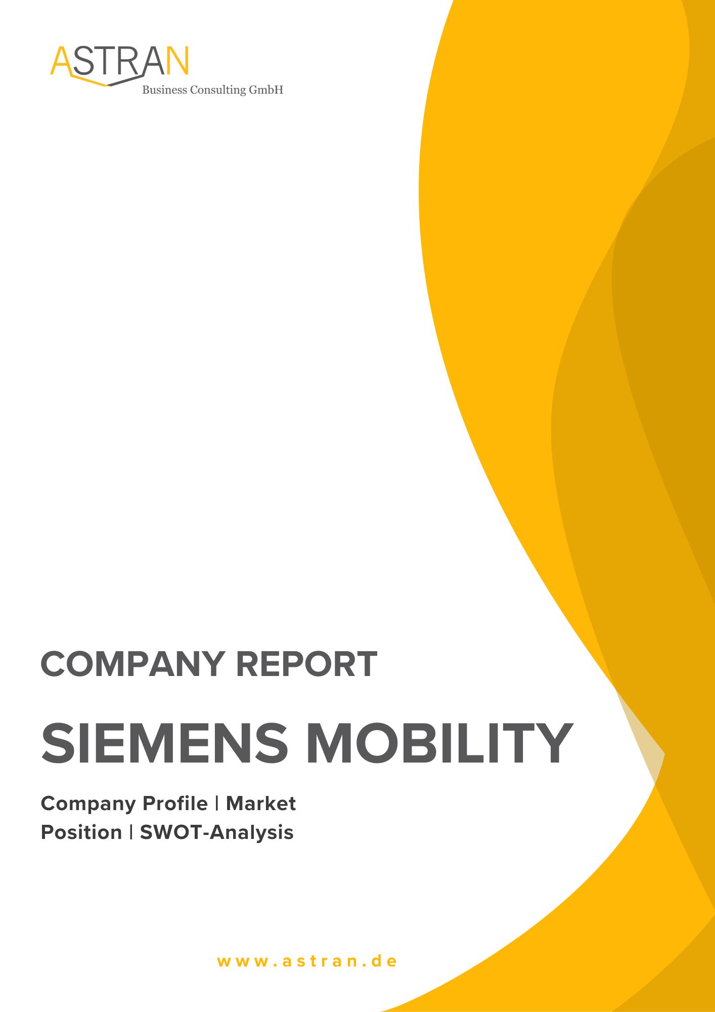 Company Report Siemens Mobility